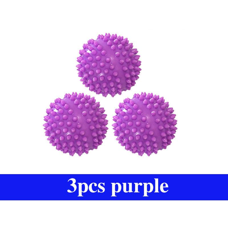 1/6pcs Laundry Balls Reusable PVC Solid Cleaning Ball for Remove Dirt Anti-Winding Household Washing Machine Cleaning Tools