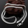New 925 Sterling Silver Charms Necklace 5MM 16-24inch Chain High Quality For Men Woman Men Fashion Wedding Engagement Jewelry