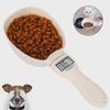 Pet Food Measuring Scale Scoop Electronic Dog Cat Food Measuring Cup Digital Spoon Scale Kitchen Food Scale with LED Display