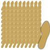 A-Sheet K-Type Value Pack (100 Pairs) Insoles, Sizes 22-28cm, Deodorizing, Sweat-Absorbing, Insole (26cm Wide (Men's))