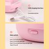 Donut Design Small Table Lamp 360 Degree Flexible Neck LED Soft Light No Flicker Eye Protection USB Powered Reading Night Light