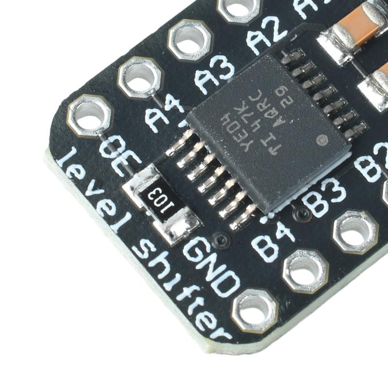 Txb0104 4-Channel Bidirectional Logic Level Shifter Module Auto Direction Sensing 3.3V/5V Logic Converter