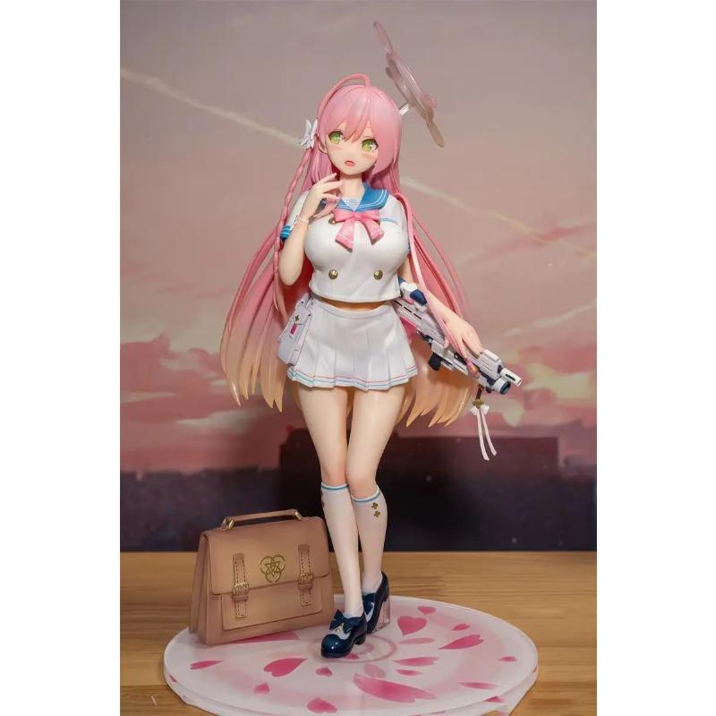 24cm Blue Archive Urawa Hanako Casual Clothes Standing Pose Anime Figure Statue Desktop Decoration Gift Poseable Articulated Scale Detailed Movable