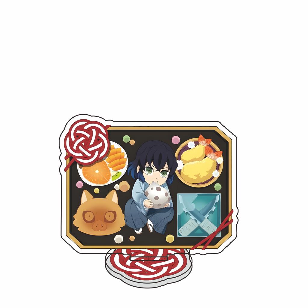 Anime Demon Slayer Acrylic Desk Stand Figures Tanjirou Nezuko Plates Kyoujurou Cute For Decoration Cartoon Gifts