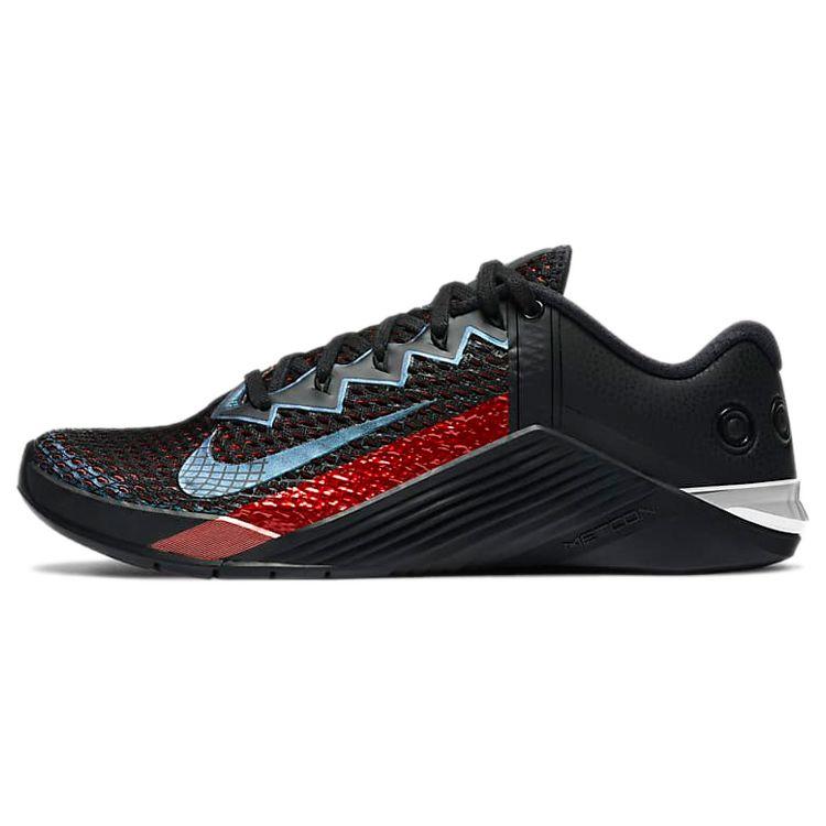 

Мужские кроссовки Nike Metcon 6 Mat Fraser PE черные ярко-малиновые металлик-серебристые CW6882-006