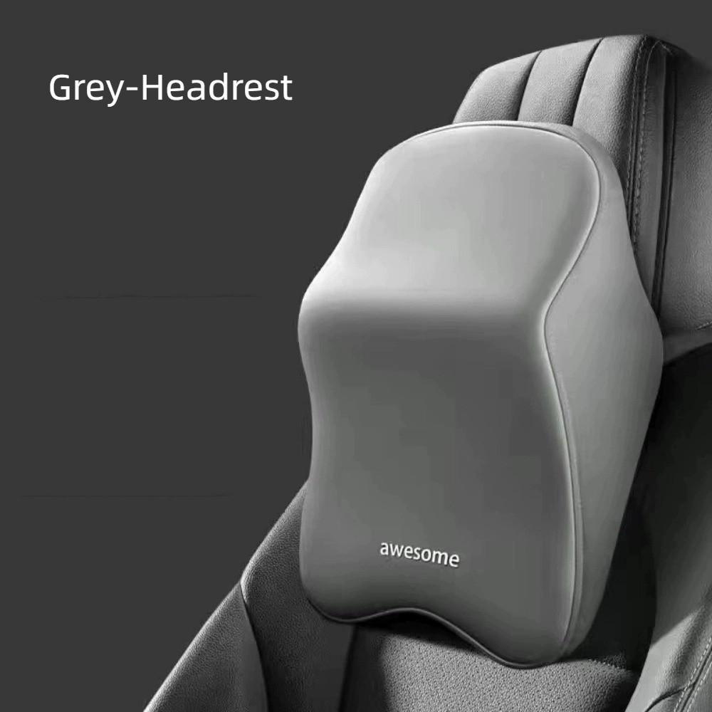 Anti-fatigue Car Neck Pillow Soft Neck Rest Cushion Breathable Car Headrest  Car Interior Ornaments