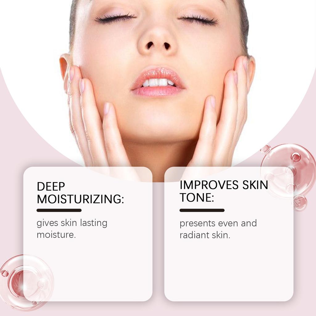 Brightening Moisturizer Deep Moisturizes And Improves Skin Tone Silky Texture For All Skin Types