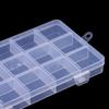 24/15/28 Grids Transparent Plastic Embroidery Floss Storage Box Floss Bobbins Storage Organizer Diy Cross Stitch Sewing Tools