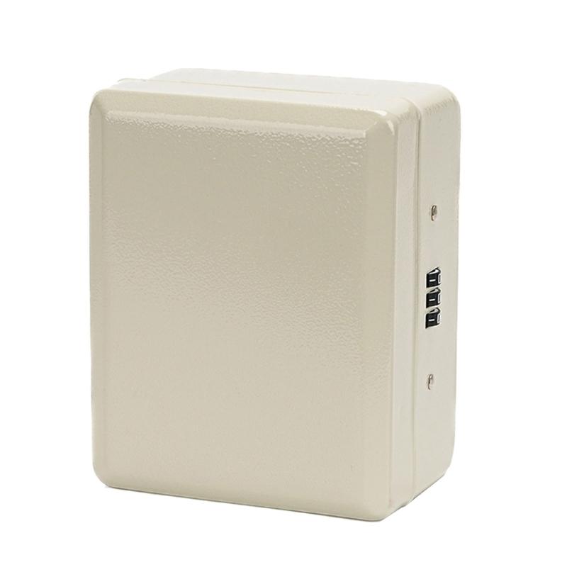Modern Key Locking Box for Indoor Outdoor Use Combination Code Protections and Large Capacity Storage