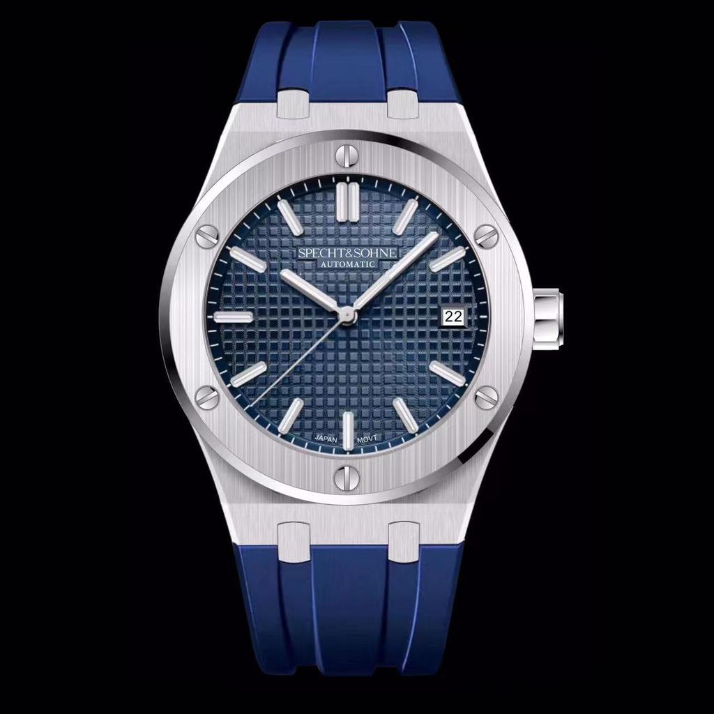 Specht&Sohne 2025 New Luxury Men's Watch Automatic Mechanical Wriswatch Rubber Strap Japan Miyota 8215 Movt Sports Watches 40MM