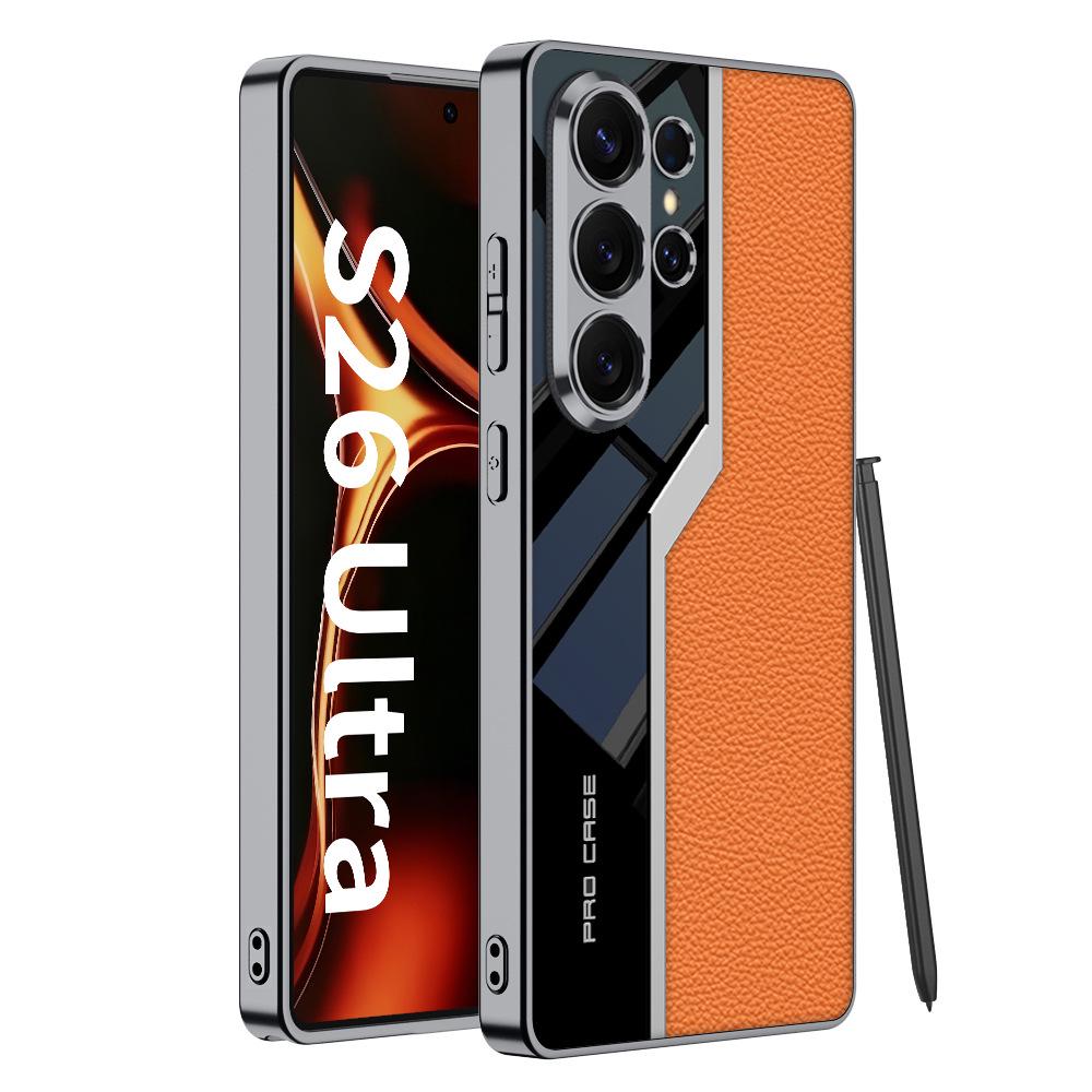 

Samsung S26 Ultra Supercar Electroplated Leather Phone Case for Men & Women Samsung S26 Ultra