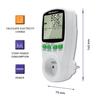 Qoltec Watomierz Energy Consumption Meter PM0627 with Measurement History | 3680W | 16A | LCD