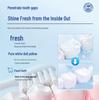 Teeth Whitening Powder: Removes stains, cleans tartar and plaque, refreshes breath, ideal for smokers and coffee drinkers.