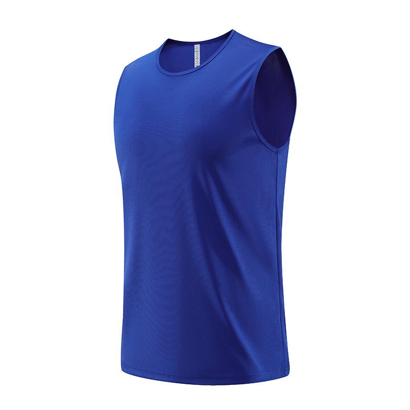 Men's Quick-Dry Summer Sports Vest - Sleeveless, Casual, and Ideal for Running or Basketball.