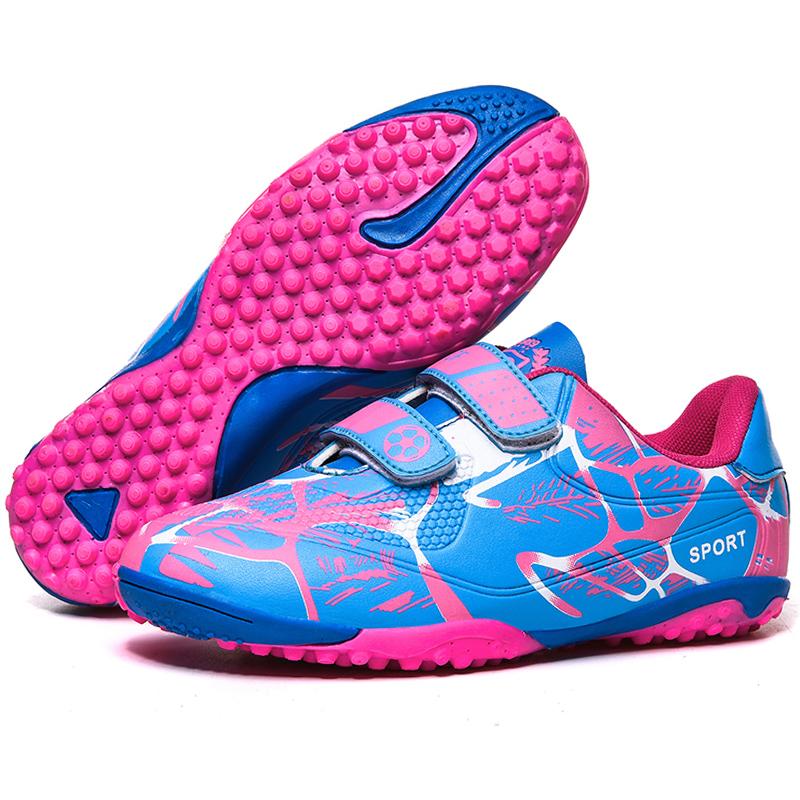 Rutschfeste Deodorant-, abriebfeste, verschleißfeste, kurze Nagel-Magic-Sticker-Fußballschuhe für Kinder