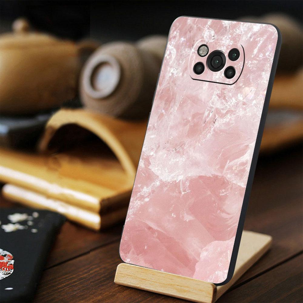 

Чехол для мобильного телефона TPU для Xiaomi POCO 9T 11T F4 GT MI 11 lite X3 NFC M4 Pro 5G F3 M3 10T X4 Gold Pink Rose Glitter Hearts POCO X4 NFC
