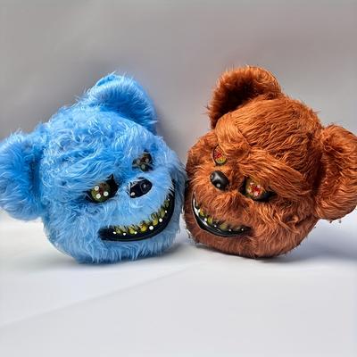 Máscara Assustadora de Urso Coelho Halloween Máscara de Urso Coelho Assustadora - Adereço de Cosplay para Festa a Fantasia Assustadora