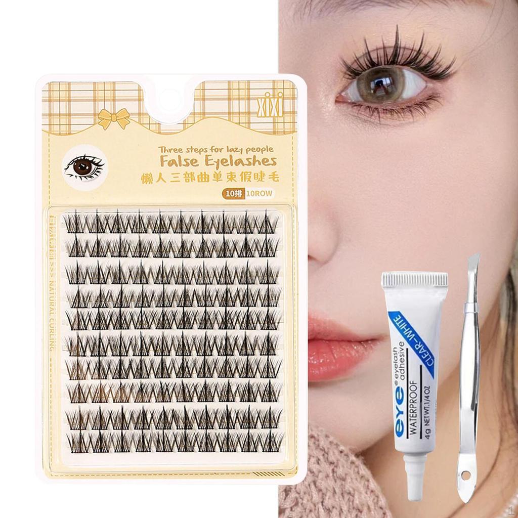 Eyelash Extension Fake Eye Lash DIY Lightweight Lazy Lashes Wisps Individual for Dating