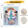 Disney Mickey Minnie Dragon Royal Paint By Number Kit Number Drawing Canvas DIY Picture Home Decor Art Craft Wall Decor Gift Painting