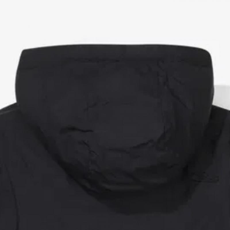 [fila Kids] Cloud Short Hoodie Down  Fk2djf4107x Blk  q0zFk2djf4107xBlk