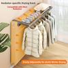 Radiator Clothes Drying Rack with Carbon Steel Construction Adjustable Wall Spacing 0 16cm Rust Resistant for Various Garments