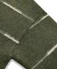 TRILLION Washable Wool Hairy Stripe Hooded Zip-Up Knit_Khaki