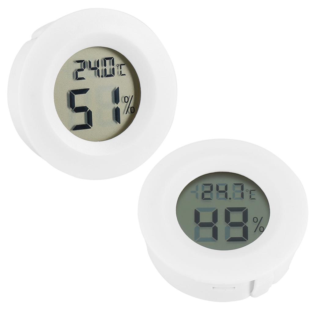 Digital LCD Temperature Humidity Meter Thermometer Hygrometer for Reptile Pet