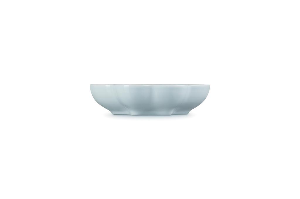 Le Creuset Sphere Butterfly Silver Heat and Cold Microwave and Oven Perfect As a Gift or Celebration Japanese Dish, Small, Blue, Resistant, Safe,