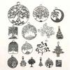 Charms Mix Mixed Plant Animal Pendants Minimalist Jewelry Components QC083