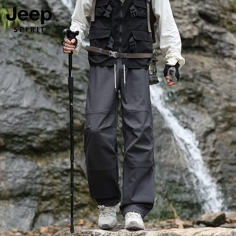 JEEP SPIRIT Men s Outdoor Waterproof Casual Pants M