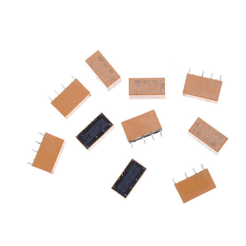 10Pcs Dc 12V Shg Coil Dpdt 8 Pin Mini Power Relays Hk19F uygun fiyatlı ...