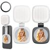 360° Rotation Magnetic Phone Selfie Light 3 Color Folding LED Phone Fill Light  Video Recording