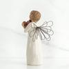 Willow Tree Angel Statue [Good Health] Stay Well, Get Well Gift, Apple Angel Figurine, Fairy Doll Sculpture