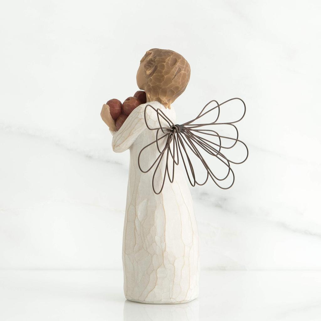 Willow Tree Angel Statue [Good Health] Stay Well, Get Well Gift, Apple Angel Figurine, Fairy Doll Sculpture