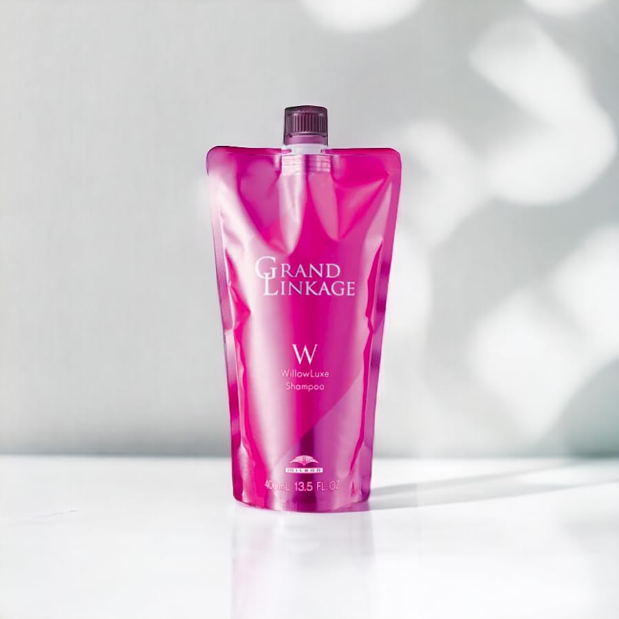 

Milbon Grand Linkage Willow Luxe Shampoo 400mL Refill
