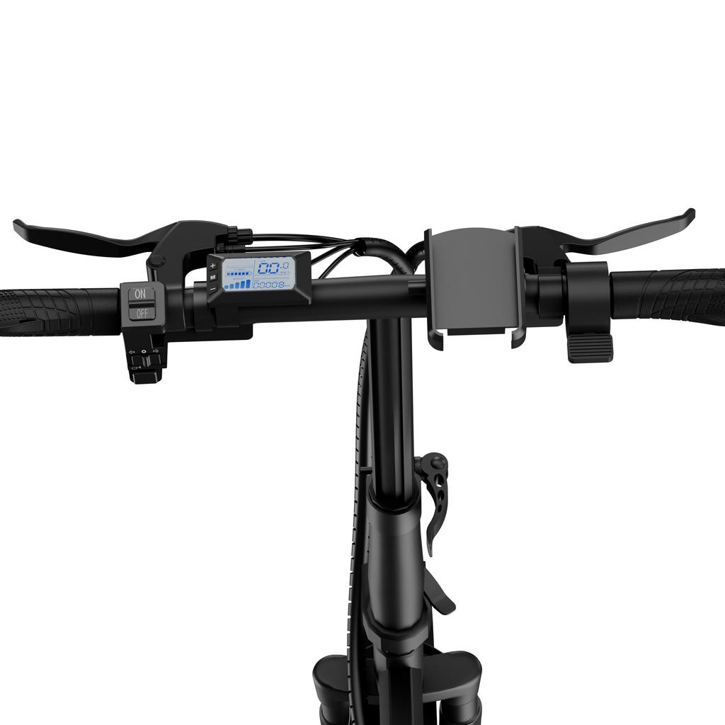 Ruitoo T14 14-palcové skladacie elektrické bicykel s batériou 48V13AH, LED displej