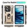 For Xiaomi Redmi Note 14 5G Case PC + TPU Phone Cover with Kickstand