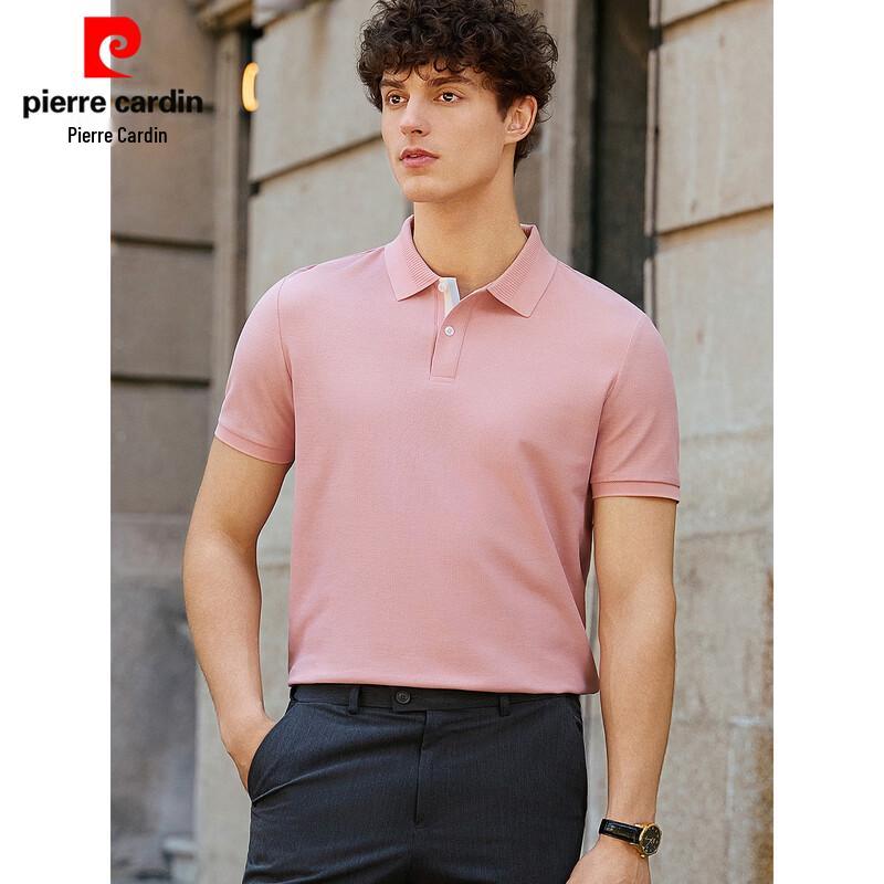 Pierre Cardin Men's Cooling Linen Silk Blend Polo Shirt