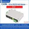 CAN FD Protocol Converter: Bi-directional with 5 Modes, DIN Rail Mountable