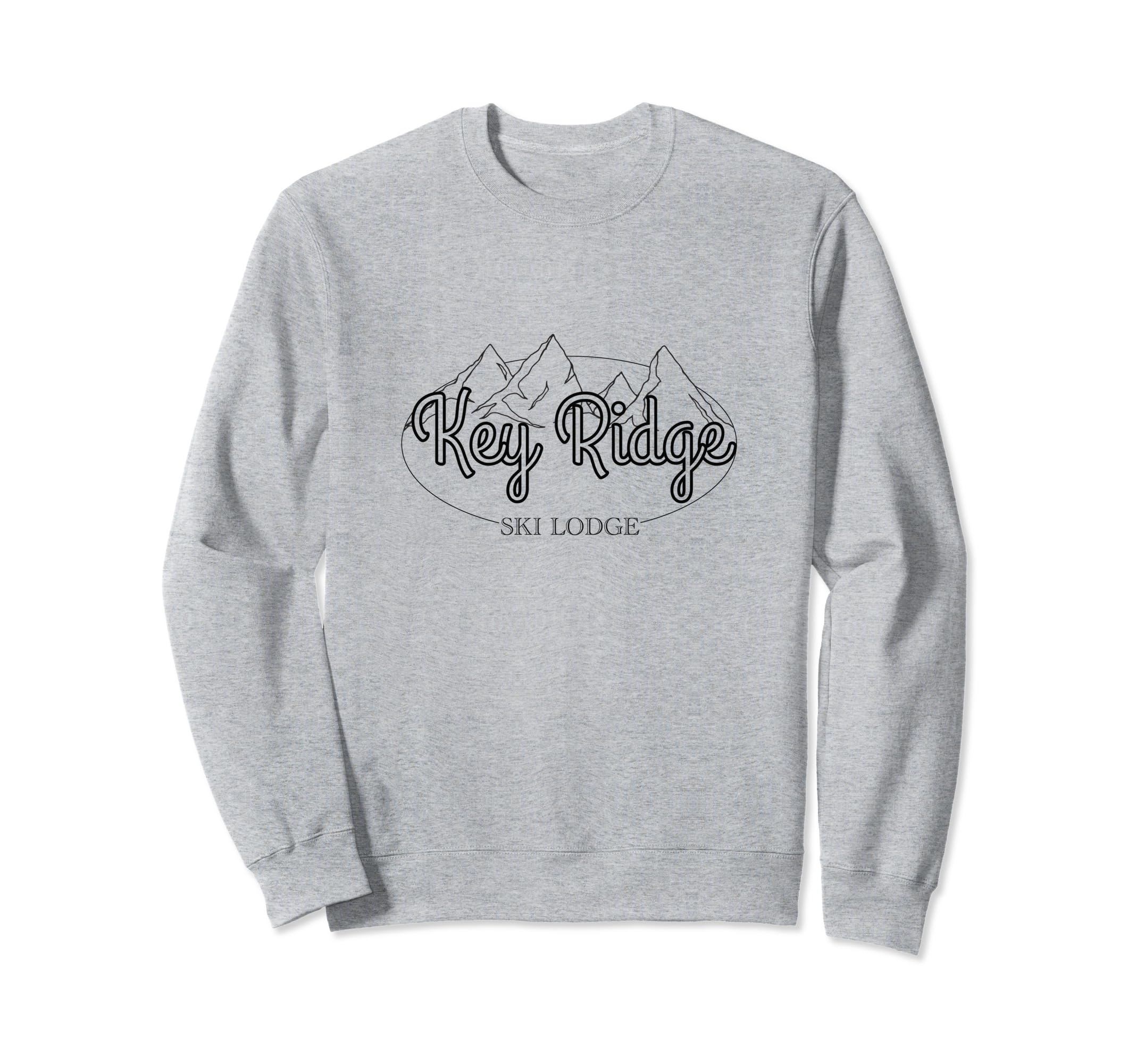 

Key Ridge Ski Lodge Winter Crewneck Sweatshirt