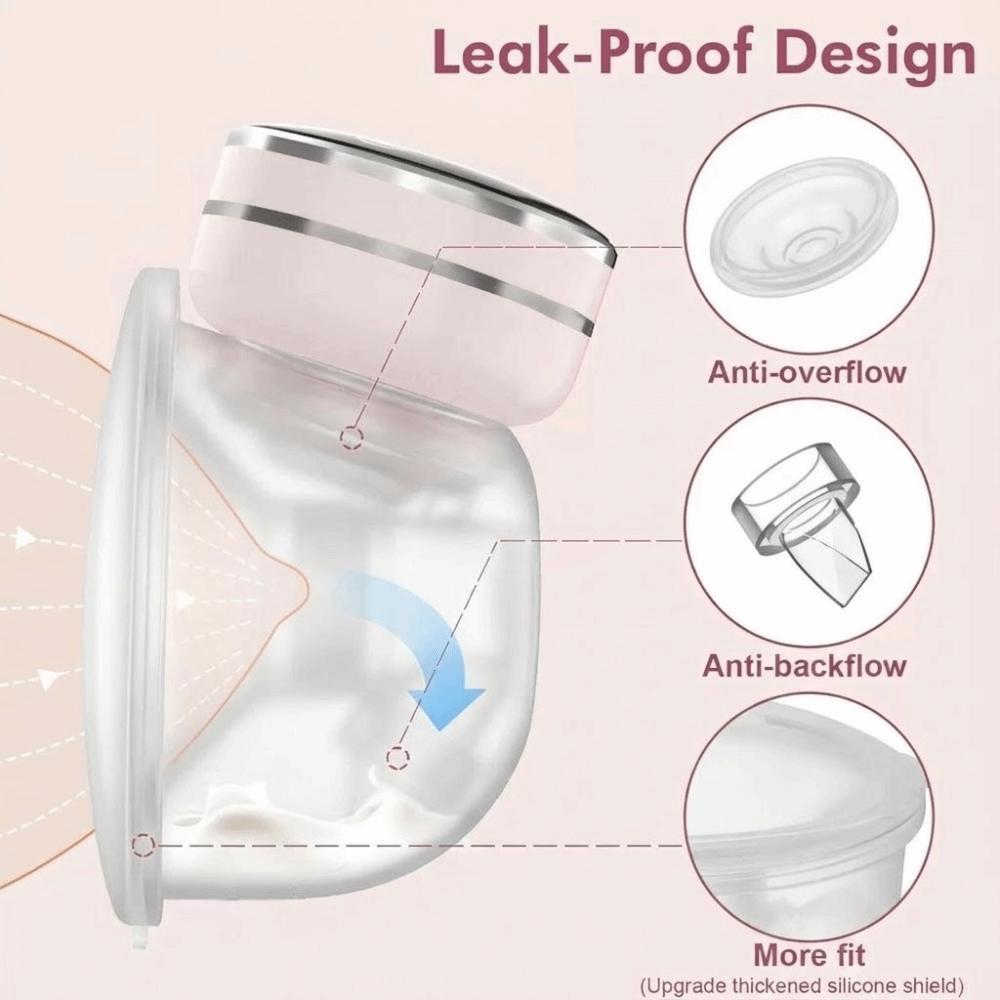 Intelligent Integrated Hands Free Breast Pump High Suction Silent Breast Pump Breastfeeding