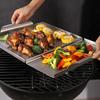 Stainless Steel Square BBQ Grill & Cooling Tray