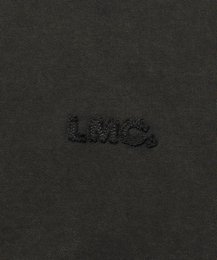 Lmc Washed Og Applique Zip Up Hoodie Charcoal