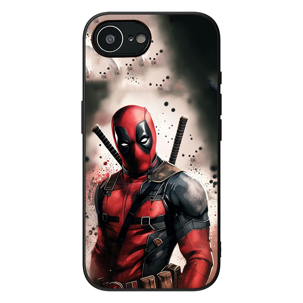 Deadpool Marvel Dead Pool Casing Phone Cover for Xiaomi Redmi Note 13 14 ProPlus A4 A3 Pro Plus 13C Pro+ Note13 Note14 Soft Case