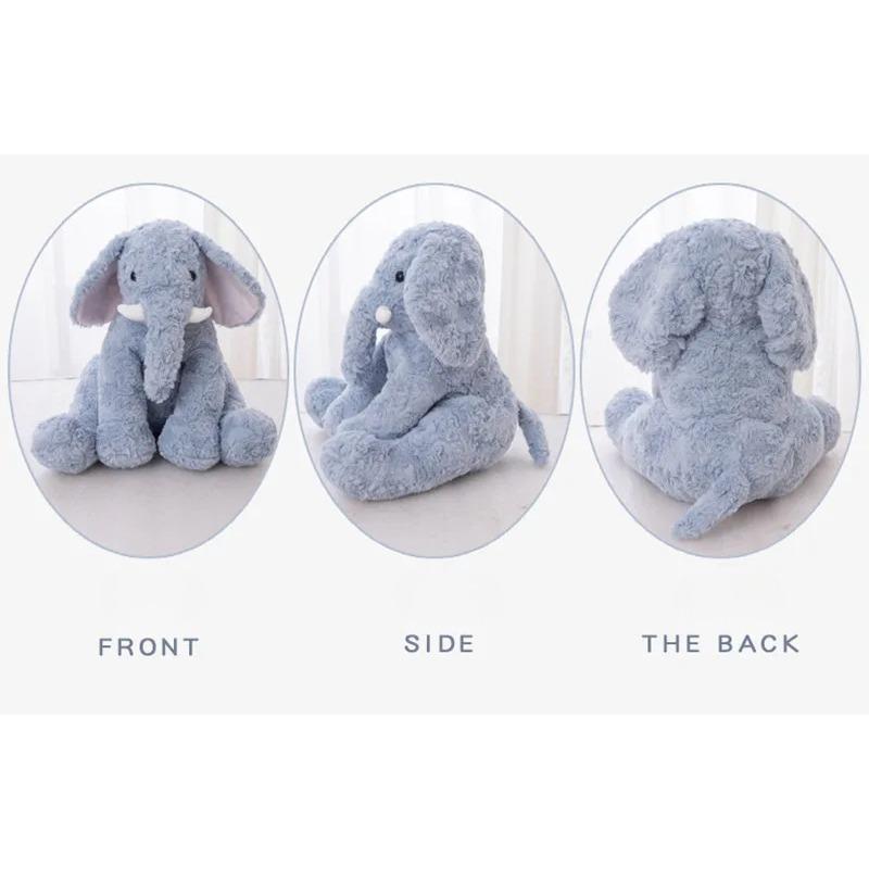 35CM High Quality Soft Elephant Plush Toys Stuffed Animals Infant Toys Home Decro Birthday Gift