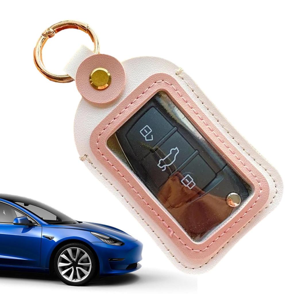 [Mechesa] Car Key Holder Case, Car Key Chain Bag | Home Door and Car