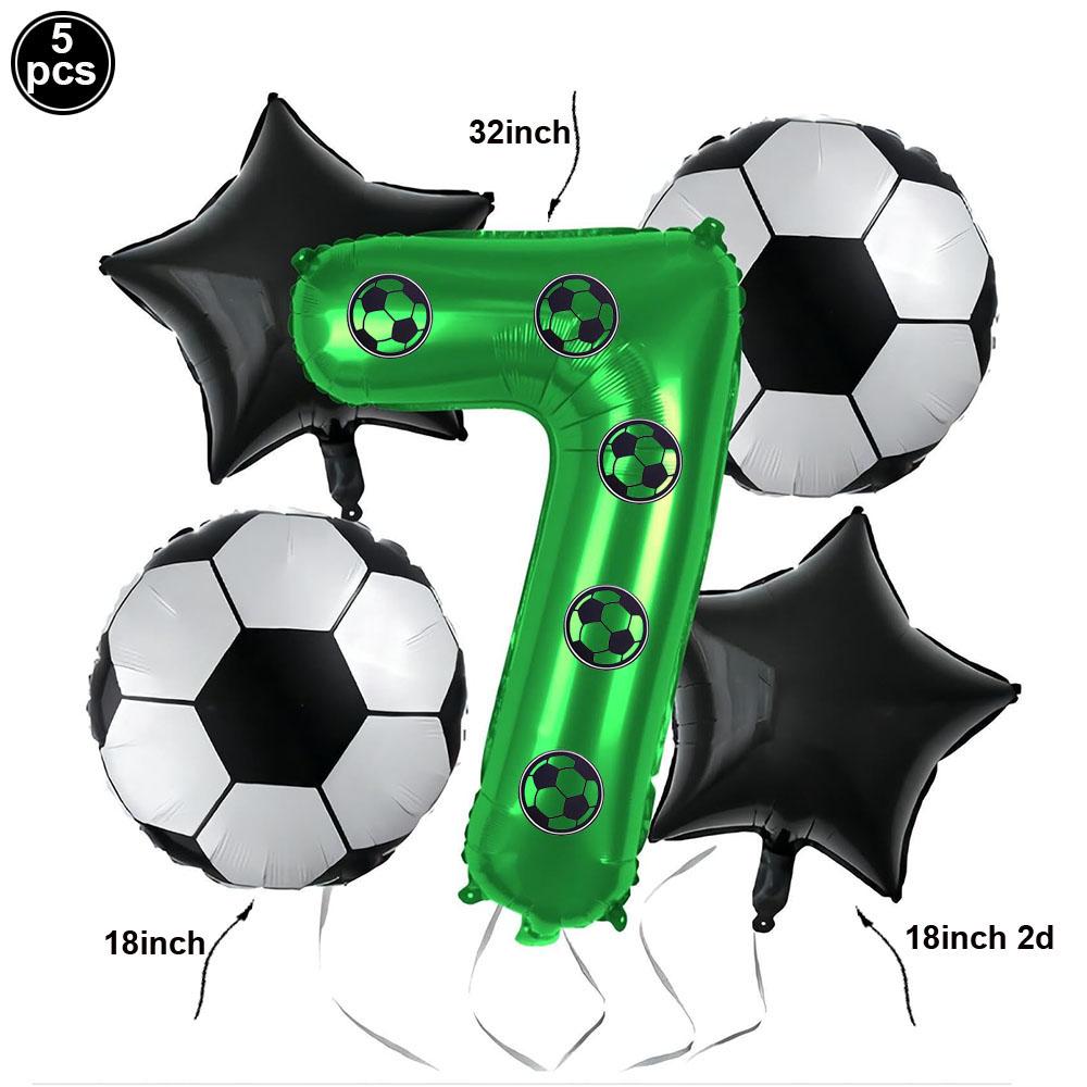 Soccer Theme Disposable Tableware Set Paper Plates Cups Napkins Tablecloth Boys Sports Football Birthday Party Decor Supplies