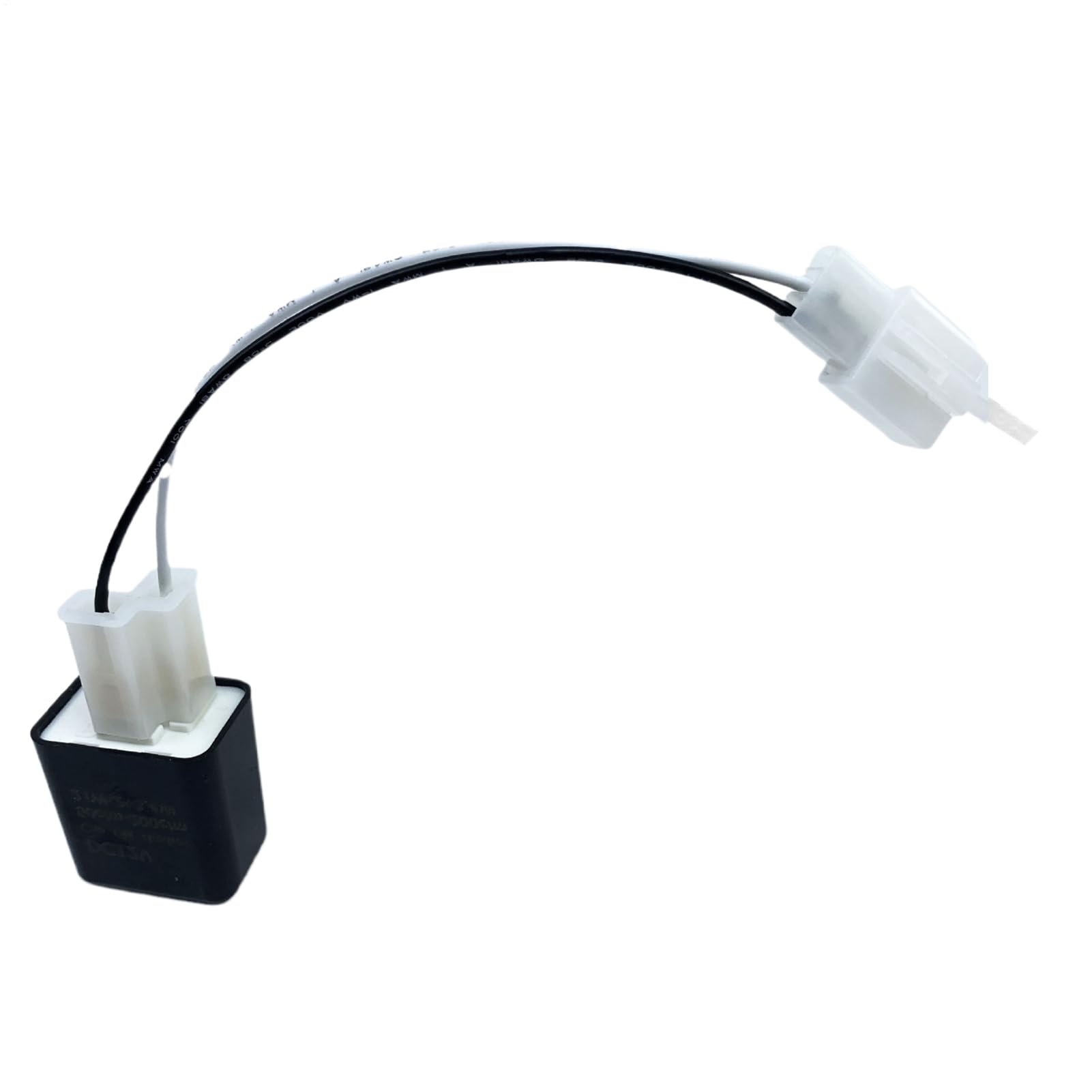 Flasher Relay, LED Turn Signal Relay, LED Motorcycle Relay Adapter, 12 V 2 Pins, See description чёрный