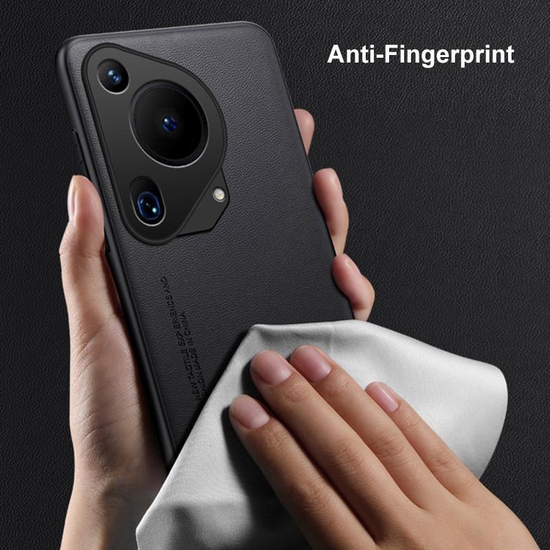 Husă simplă din piele PU pentru Huawei Pura 70 Ultra Husă Mată Silicon Protecție Antishoc Margine Moale Husă Telefon pentru Huawei Pura 70 Pro Plus 70pro+