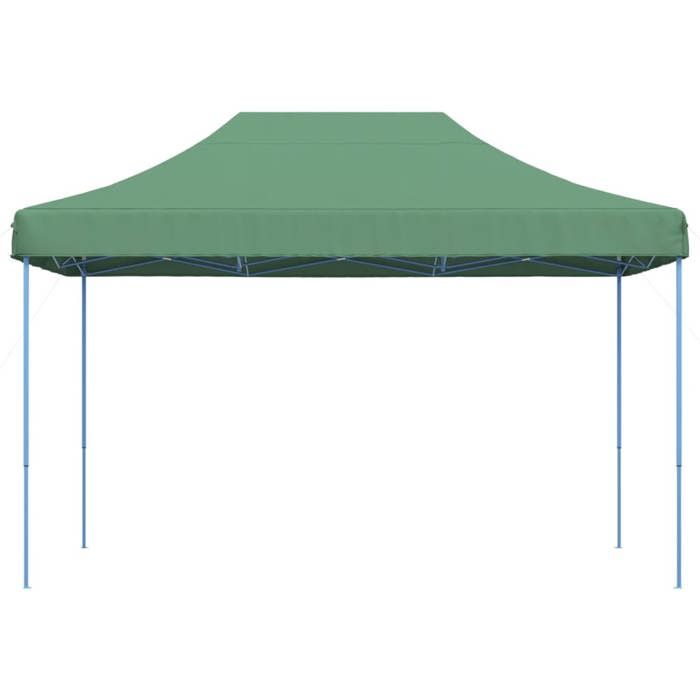 VidaXL Tente de réception pliable escamotable vert 410x279x315 cm, tente, tente à auvent, auvent de gazebo, tente gazebo, 4005008